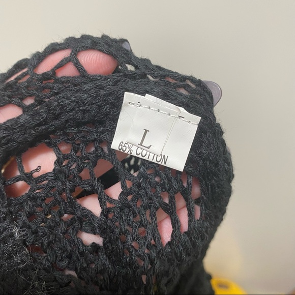 Crochet Net Hollow Out Beach Pants Sexy Swimsuit Cover Up Pants 🍄 - Picture 7 of 10